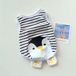 áo ba lỗ vịt vàng và chim cánh cụt cho chó mèo - T3 PETS SHOP