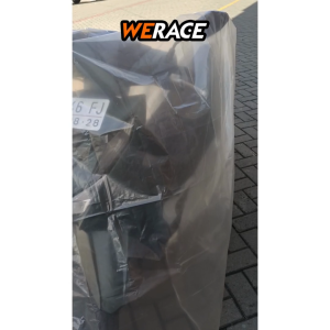 WERACE Cover Sarung Motor Plastik Polietilen Transparan Tali Kunci Serut Waterproof L XL Universal