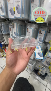 CASE INFINIX SMART 7 X6515 SOFTCASE AIRBAG TRANSPARAN ANTI SHOCK ANTI KUNING TERMURAH