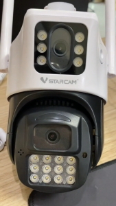 Vstarcam กล้องวงจรปิดกล้องเลนส์คู่ รุ่น CS663DR กันน้ำ/ทนฝุ่น/ทนแดด ใหม่ล่าสุด
