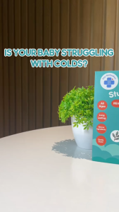 Tiny Buds Baby Achoo Choo Stick Ons (36 Stickers) - Set of 3  Stuffy Nose & Colds