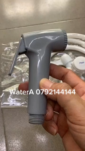 ( Q. Tân Bình) Vòi Xịt Vệ Sinh Tay Xịt Bồn Cầu Đa Năng - Nhưa ABS Xám