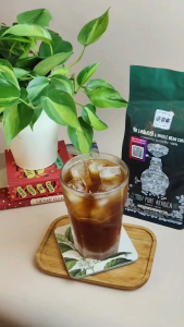 เมล็ดกาแฟ อราบิก้า 100% (คั่วกลางเกือบเข้ม) 250 กรัม 1 ซอง