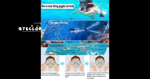 Discover the Ultimate Outdoor Snorkelling Kit: Dry Top Anti Fog High Clear Water Diving Goggles Snorkel Mask