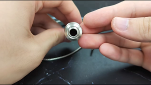 Acoustic Guitar Ukulele Pickup Pick-up Piezo Cable Stick 6.35mm End Pin Jack Under-Saddle No Battery Required