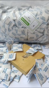 Silica Gel Food Grade 1 Gram & 2 Gram - Kemasan Ekonomis