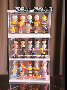 Wholesale Popmart Display Box Blind Box Storage Box Popmart Display Case Acrylic Organiser