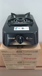 Rinnai Kompor Gas 1 Tungku Teknologi Sun Burner - RI301S - FREE ONGKIR Jabodetabek