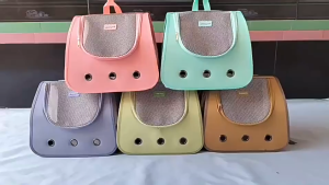 COD กระเป๋าใส่สัตว์เลี้ยง ระบายอากาศได้ดี กระเป๋าหมา กระเป๋าเเมว Cat backpack