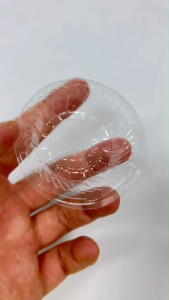 Disposable Plastic Sauce Plate/HIPS Clear Chilli Plate/Sauce Dish/Pinggan Sos Cili [500pcs]