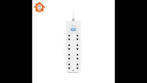 Ổ cắm điện có dây GONGNIU chính hãng V1080 8 ô cắm 1 công tắc chống cháy bảo hành 36 tháng.