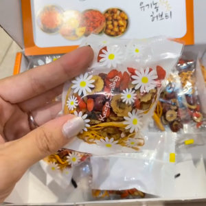 [Ảnh thật] Trà Đông Trùng Tứ Vị Hộp Màu Cam Hàn Quốc