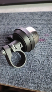 Chrome Bell Silver/Gold Premium Bike Bell with Sleek Design and Superior Sound