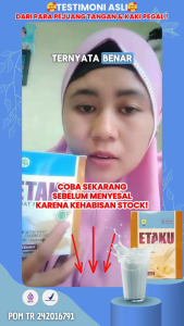 Susu Peninggi Badan Herbal Tinggi Kalsium Bagus untuk Anak Dewasa pria wanita Obat Herbal Etaku