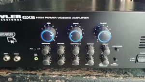 Kevler Professional GX8 and GX8UB High Powered Videoke Amplifier 900W x 2 With 12V DC output kevler amplifier original gx8 gx8ub