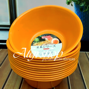6Pcs Mangkuk bulat cekung serbaguna mika plstik