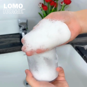 Hộp đựng sữa rửa mặt LOMO tạo bọt siêu nhanh chỉ với vài lần nhấn dùng kem siêu tiết kiệm