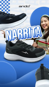 H&N Online Shop - Sepatu Olahraga Wanita ANDO NARRITA - Size 37-40 - Sangat Ringan