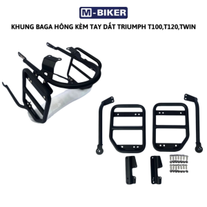 Khung baga hông triumph t100 t120 twin gắn bình nhiên liệutúi hông