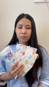 Khẩu trang 4D Yoki cho bé bịch 6 cái tiêu chuẩn KF94 / Landmask