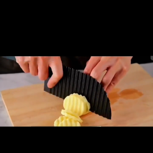 Potato Wedge Knife Potato Cucumber Carrot Wave Cutter Slicer Kitchen Tools Gift