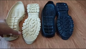 Sole Sepatu Outsole Boot Delta Hitam PDL Rubber Karet Mentah Model Terbaru RFL Size 39 sd 43