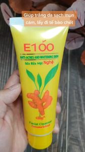 Sữa rửa mặt E100 nghệ - 100g