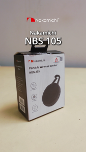 Nakamichi NBS 105 Bluetooth Speaker Ultra Mini Size With Hanging Clip
