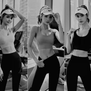 สปอร์ตบรา บรากีฬา สำหรับผิวแพ้ง่าย นุ่มลื่น I มีฟองน้ำ #P3103