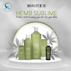 Dầu Gội Và Dầu Xả Selective Hemp Sublime Ultimate Luxury Shampoo & Conditioner Dưỡng Ẩm Chuyên Sâu