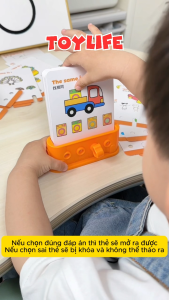 Đồ chơi chìa khóa logic thông minh cho bé trò chơi mở khóa trí tuệ logic key rèn luyện tư duy logic trẻ em TOYLIFE