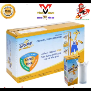 1 Lốc Sữa Abbott Grow Pha Sẵn 4 Hộp 180 Ml