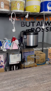 Kompor Gas Sanex K-808S Stainless Steal 1 Tungku Murah Berkualitas Free Regulator Caisar