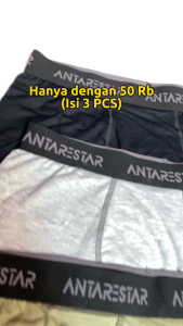 ANTARESTAR Official - CELANA DALAM KOLOR BOXER PREMIUM BAWAHAN CELANA DALAM SEAMLESS PRIA DEWASA PAKAIAN DALAM PRIA ORIGINAL