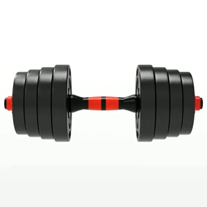 eBuy 20KG Dumbell Barbel Set/Dumbell alat olahraga rumahan fitness gym