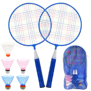 2Pcs Badminton Racket Original Badminton Set  3 Balls  Outdoor Sports Toys Set for Kids
