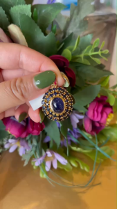 💥จี้จี้พลอยแท้ ไพลินดาวล้อมเดือน มหาทรัพย์ ราชาแห่งทรัพย์ อัญมณีเครื่องประดับของแท้ สอนค้ามีใบรับประกันดูแลตลอดการใช้งาน AUFU STORE