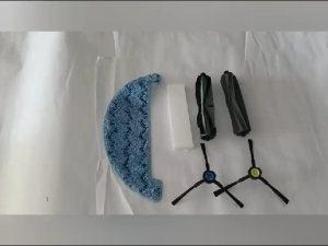 🔥READY STOCK🔥 Suitable for ILIFE L100 A10S A10 Accessories Rubber Main Brush Hepa Filter Mop Cloth Berus Side Brush Spart Part