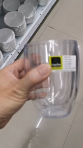 แก้วน้ำ 2 ชั้น โคโพลีเอสเตอร์ 370 มล. #RW2309