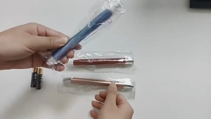 [READY STOCK] 3Pcs/Set LED Flashlight Magnification Ear Pick Baby Child Cleaning Tool Battery