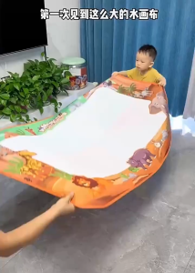 🚀ส่งเร็วจากไทย🚀เสื่อวาดภาพน้ำ ที่ วาด รูป เด็ก Magic Water Drawing Mat วาดซ้ำได้ แห้งเองใน8นาที 80*100 ซม