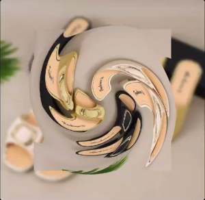 New Sandal Slop Jelly Wanita Hak Gesper Aira Import High Quality S2