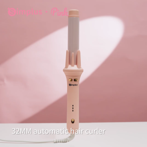Simplus Auto Curling Iron丨32MM丨Big Curls Loose Waves丨No-Damage Hair Styler丨10S Heats Up丨Auto Rotation JFBA010