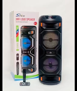 8 X 2 Dual Wireless Blutooth Speaker 6000W High Power Wireless Karaoke Speakers Outdoor Square Dance Party High Fidelity Subwoofer