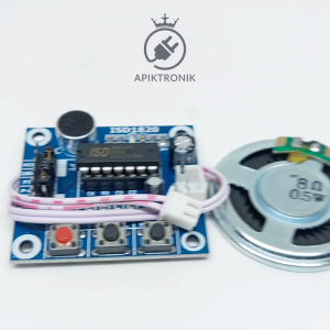 MODUL ISD1820 Sound Voice Recording Recorder Playback Module Mic + Speaker