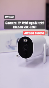 Camera Ngoài Trời Xiaomi Outdoor Camera CW300 2.5K   AW300 2K  AW200 Full HD (Bản quốc tế - Bảo hành 12 tháng)