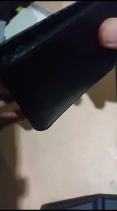 Dompet Pria Slim Carbon Fiber Dengan Blokir RFID