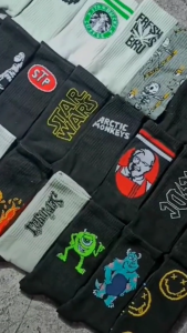 Kaos Kaki Oldschool Motif Skate Merk Panjang Premium - Hosela Project