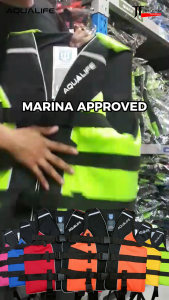Life Vest AQUALIFE Life Jacket Marina Approved Stabil PFD lifevest lifejacket