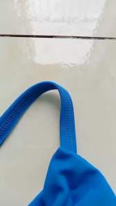 Áo tắm chéo vai cho bé gái đính nơ dễ thương - ThuyKids